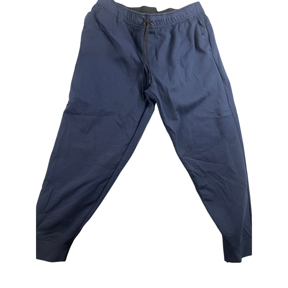 Member's Mark Mens  Active Jogger Pants Navy Blue XXL Elastic Waist Drawstring